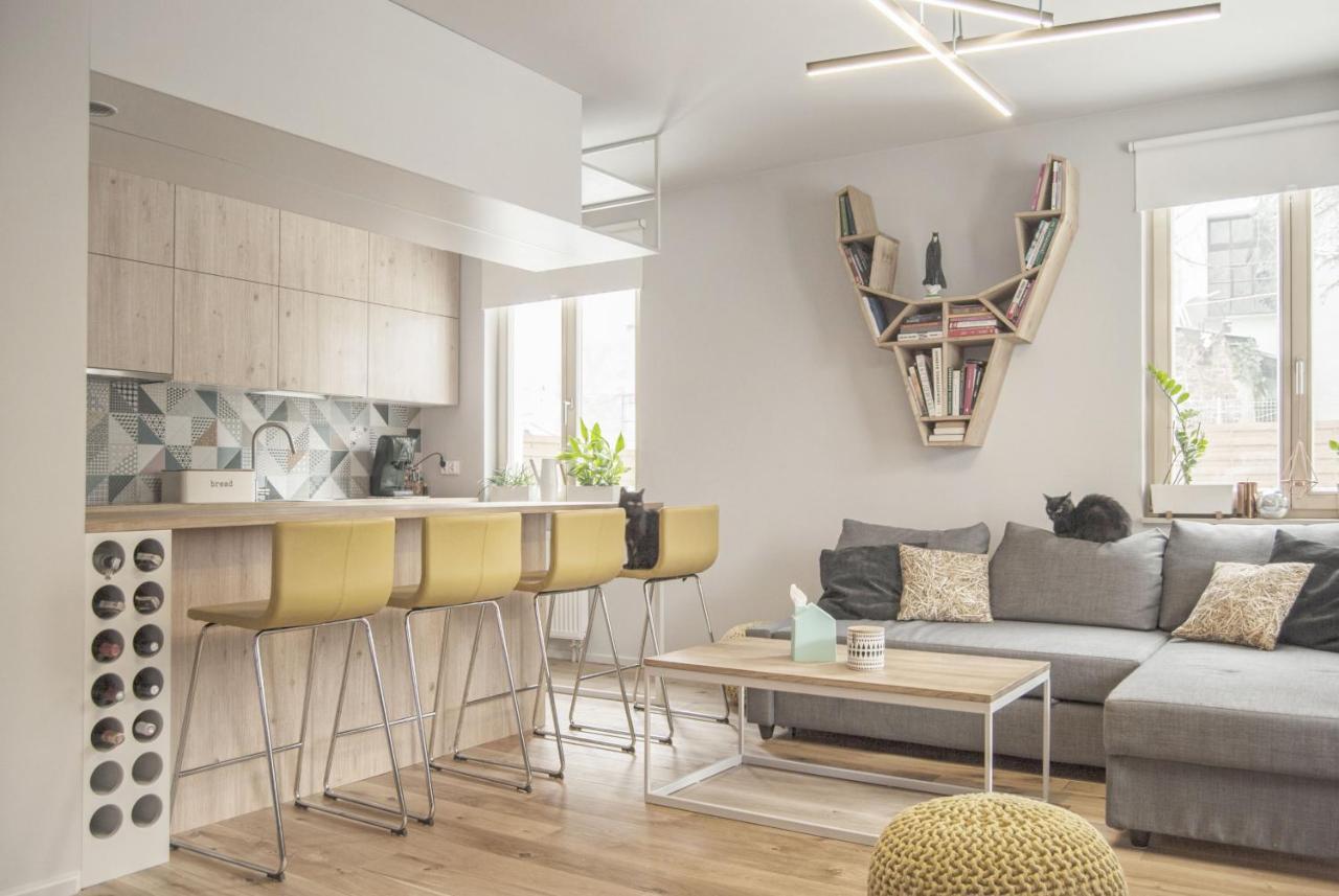 Charming Apartment With Garden, Only 1 Km To Wawel Castle By Noclegi Renters Cracóvia Exterior foto